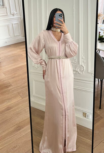 Silk dress BLUSH