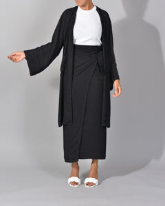 Ensemble en lin - NOIR