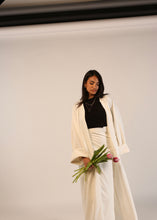 Charger l&#39;image dans la galerie, Kimono &amp; wrap skirt set - Blanc